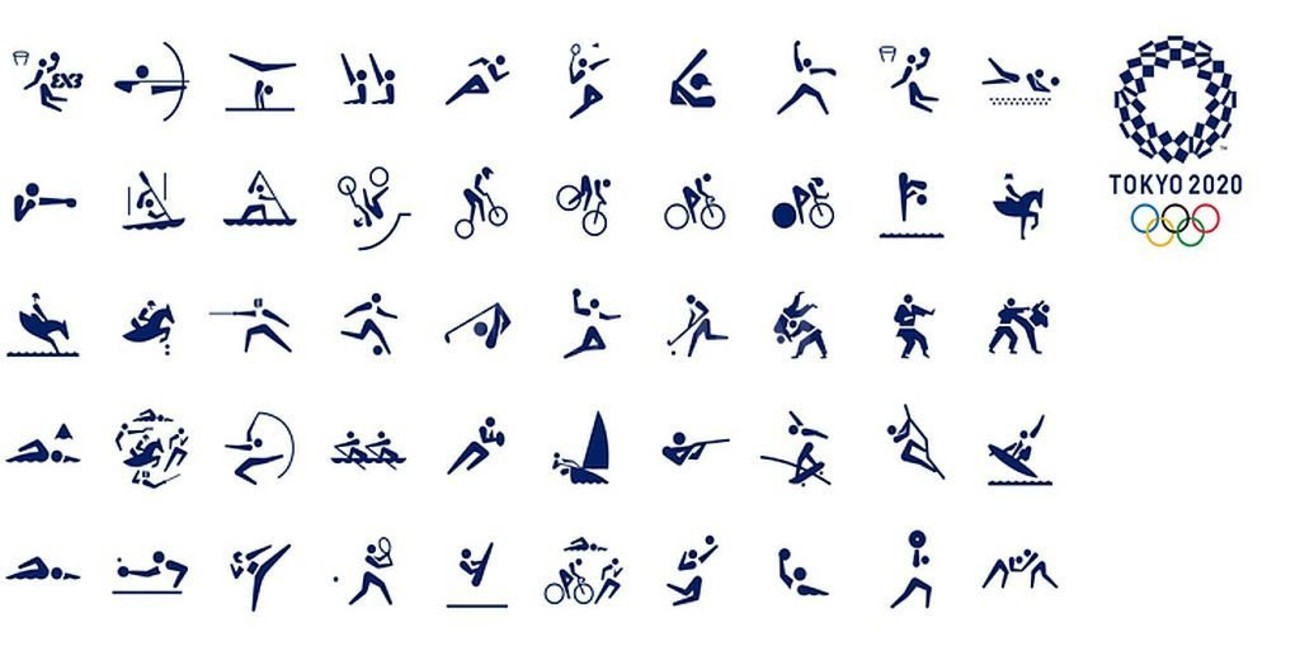 Tokio 2020: presentaron los pictogramas animados