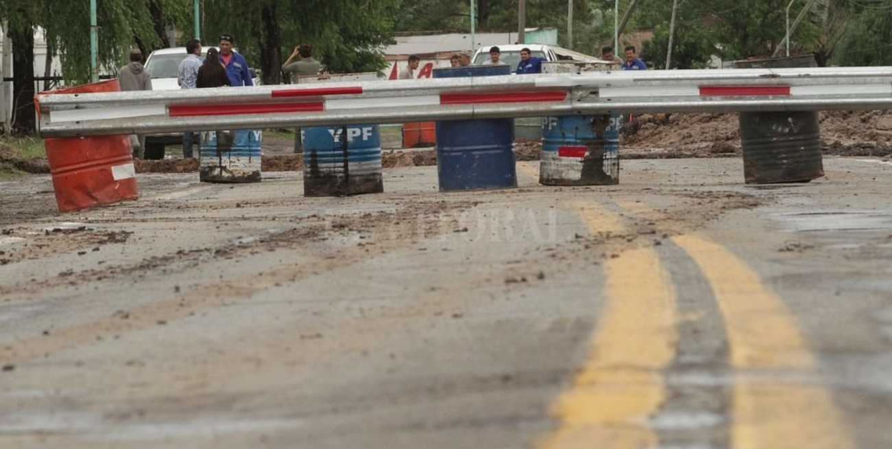 El temporal y las rutas: conocé dónde hay cortes y desvíos