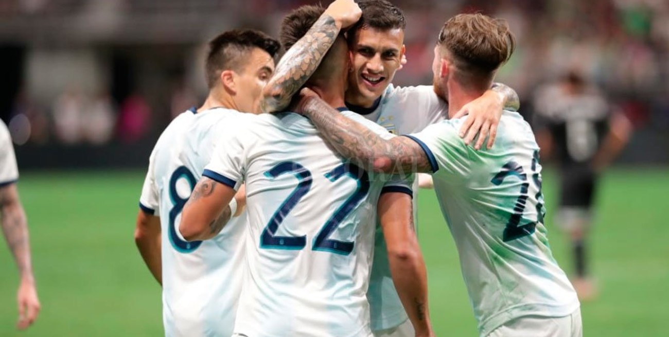 Scaloni: "Salió un partido perfecto"