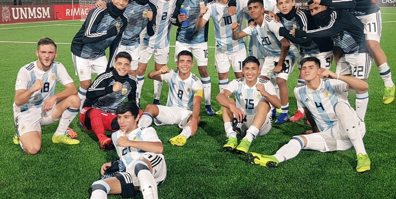 Sudamericano sub 17: Argentina enfrenta a Chile