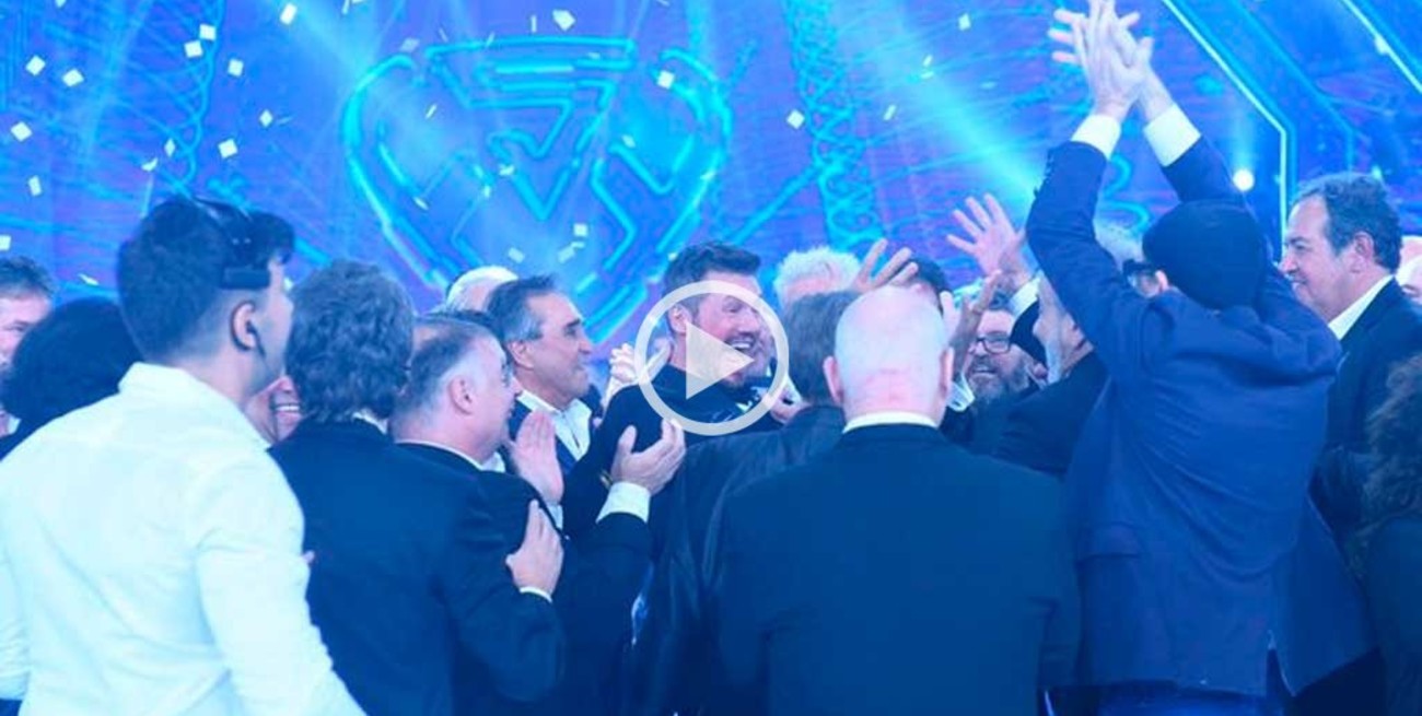 Video: así fue el regreso de ShowMatch a la TV