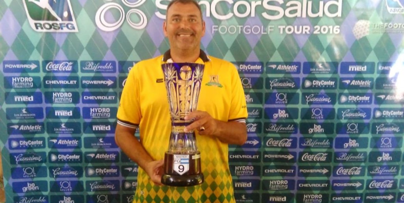 Un santafesino al Mundial de Footgolf