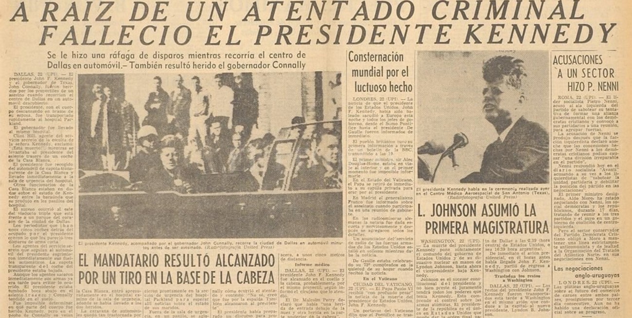 El asesinato de John Kennedy y las viejas salas de cine