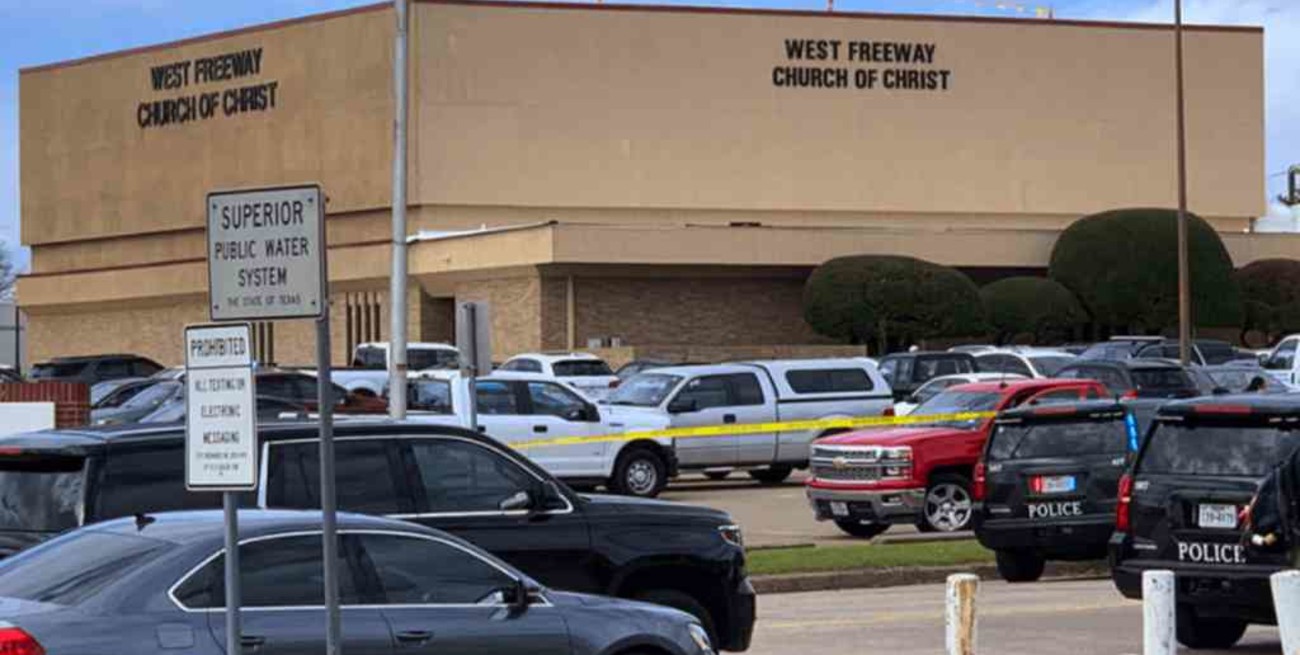 Dos muertos y un herido en un ataque a una iglesia en Texas