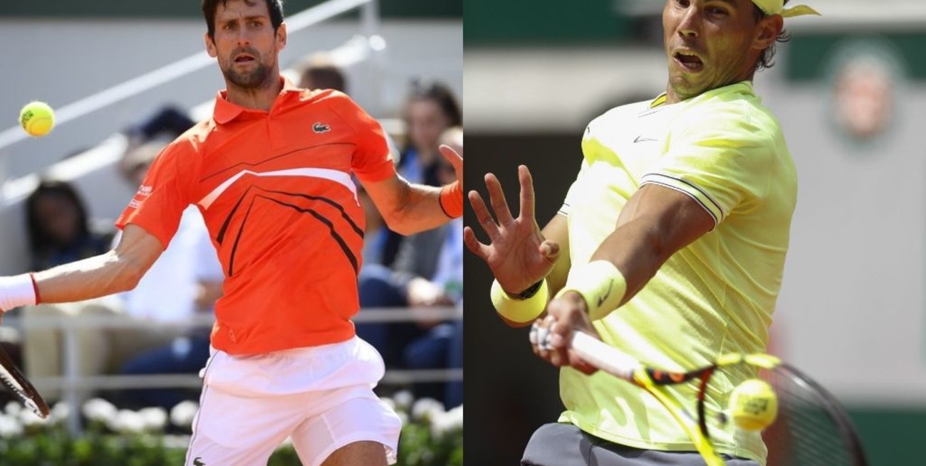 Cómodos triunfos de Djokovic y Nadal en su debut en Roland Garros