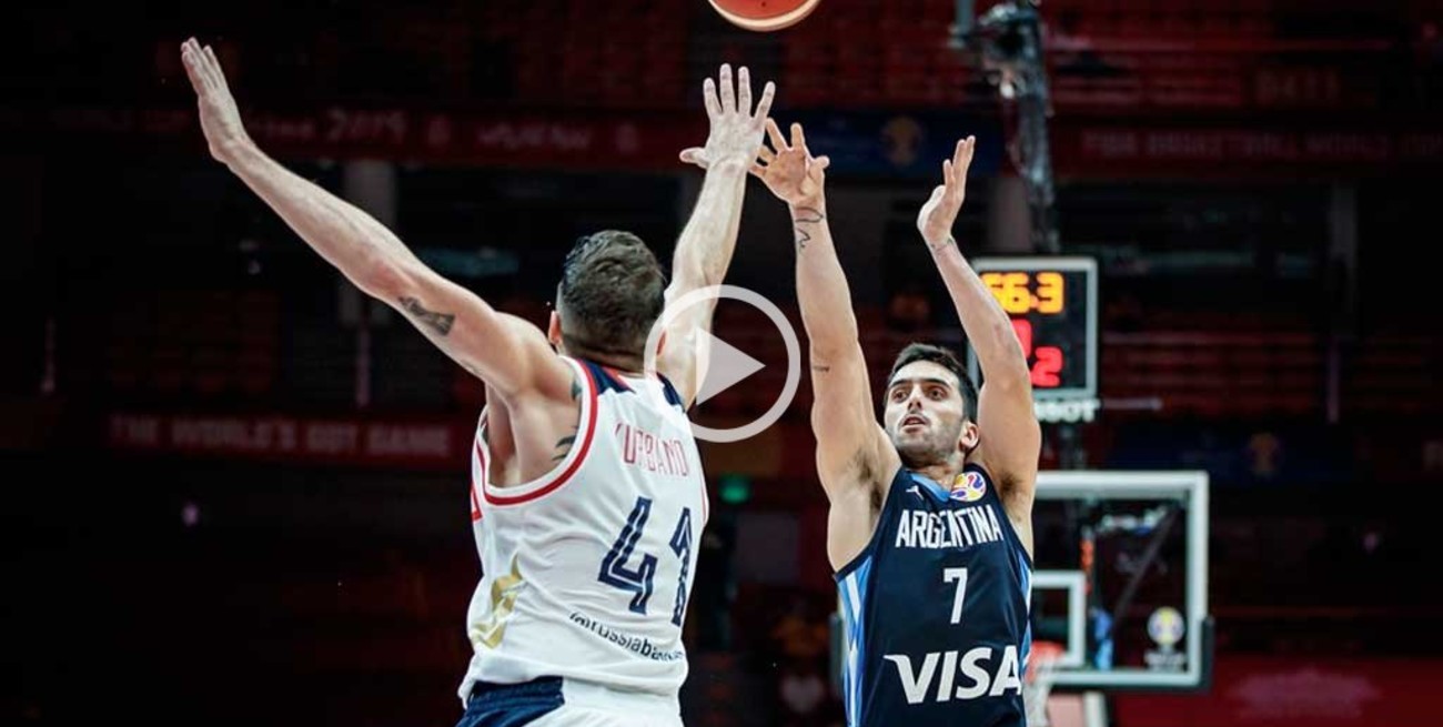 Triunfazo de Argentina ante Rusia