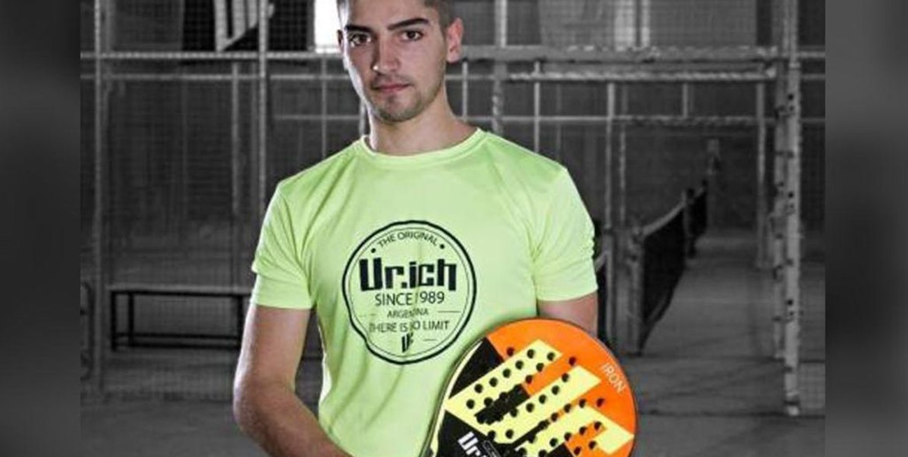 Murió Gonzalo Salías, una joven promesa del pádel argentino