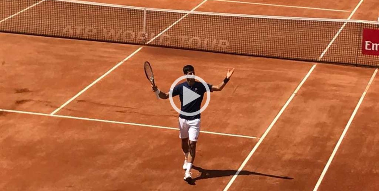 Djokovic fue mucho para Del Potro