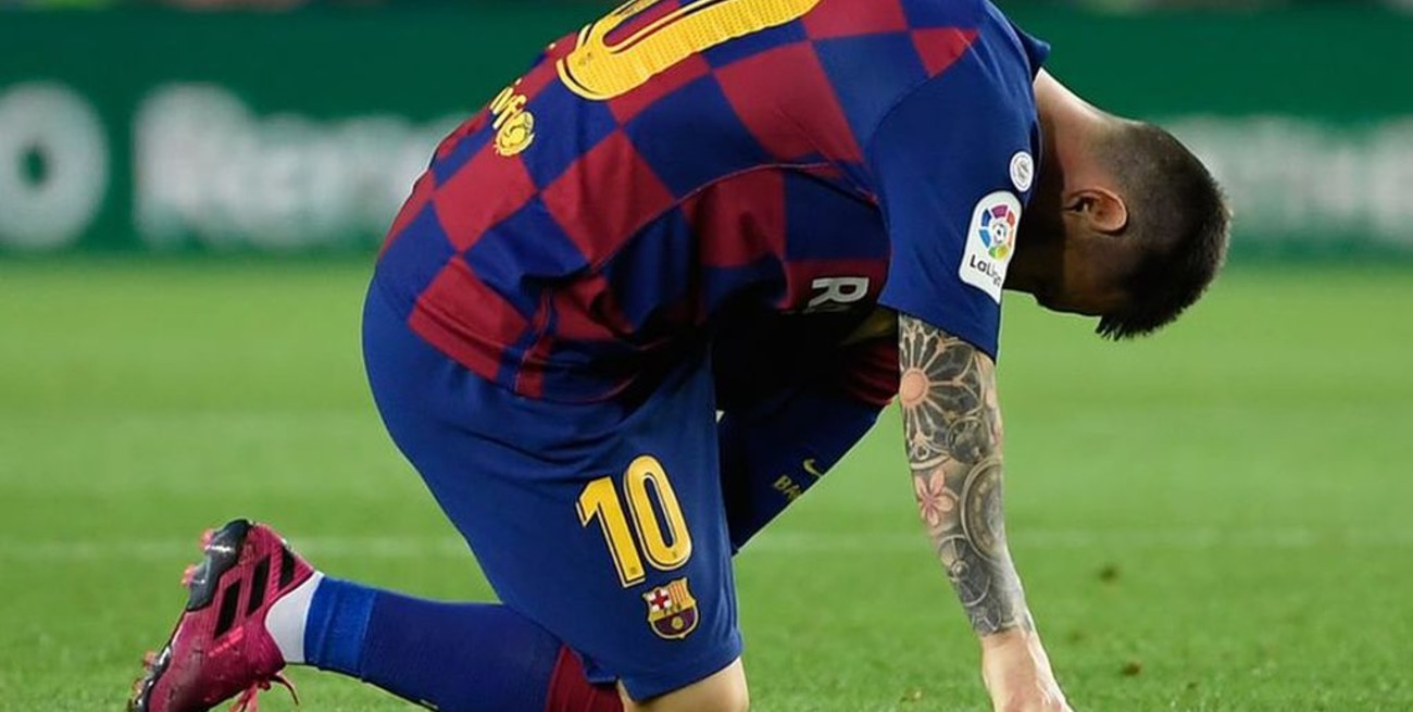 La lesión de Messi no es grave pero se perderá el próximo partido