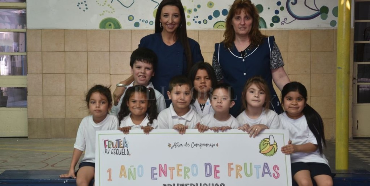 El Nivel Inicial se suma al concurso Fruteá tu escuela