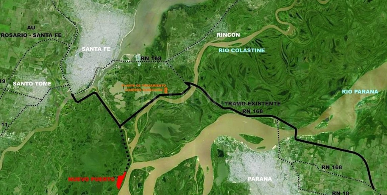 El puente Santa Fe-Paraná está  previsto en el Presupuesto 2019