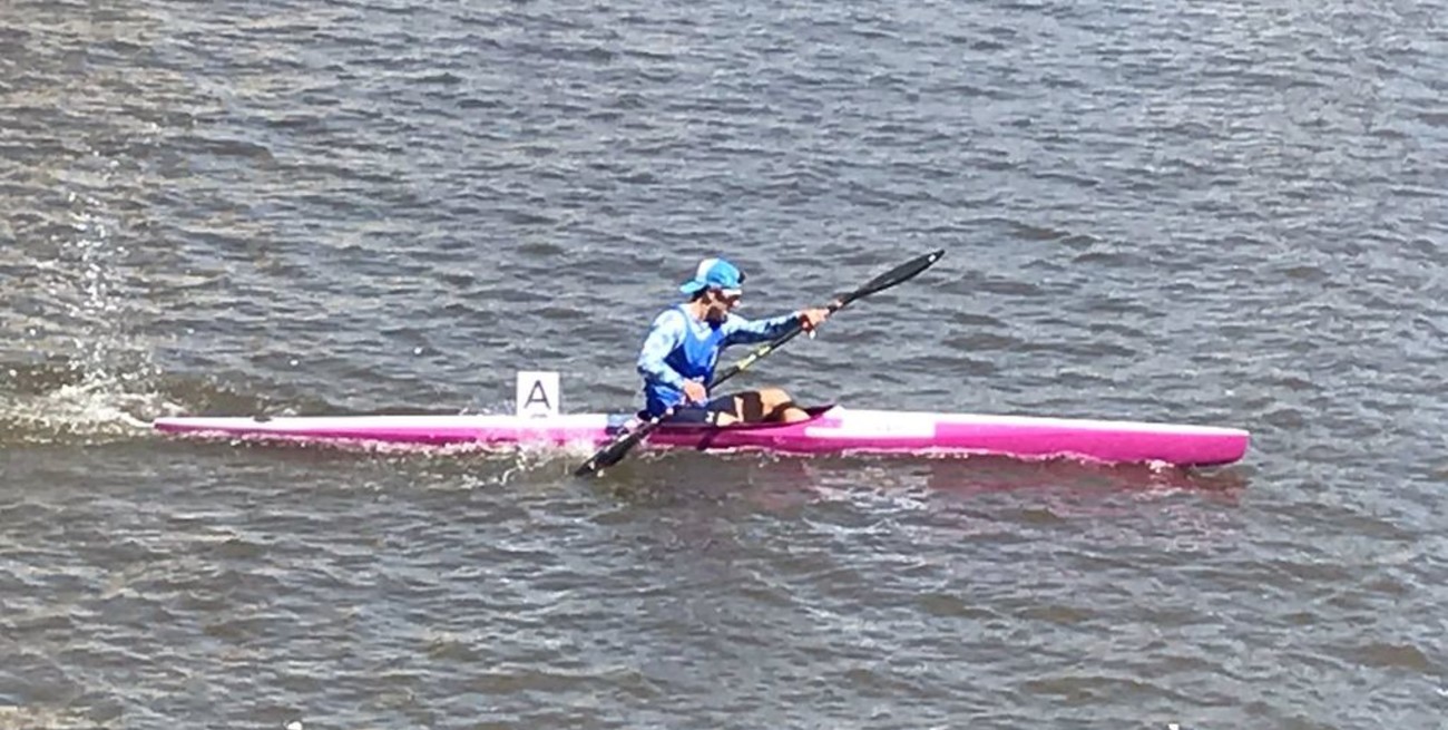 Valentín Rossi ganó la medalla de bronce en kayak de velocidad