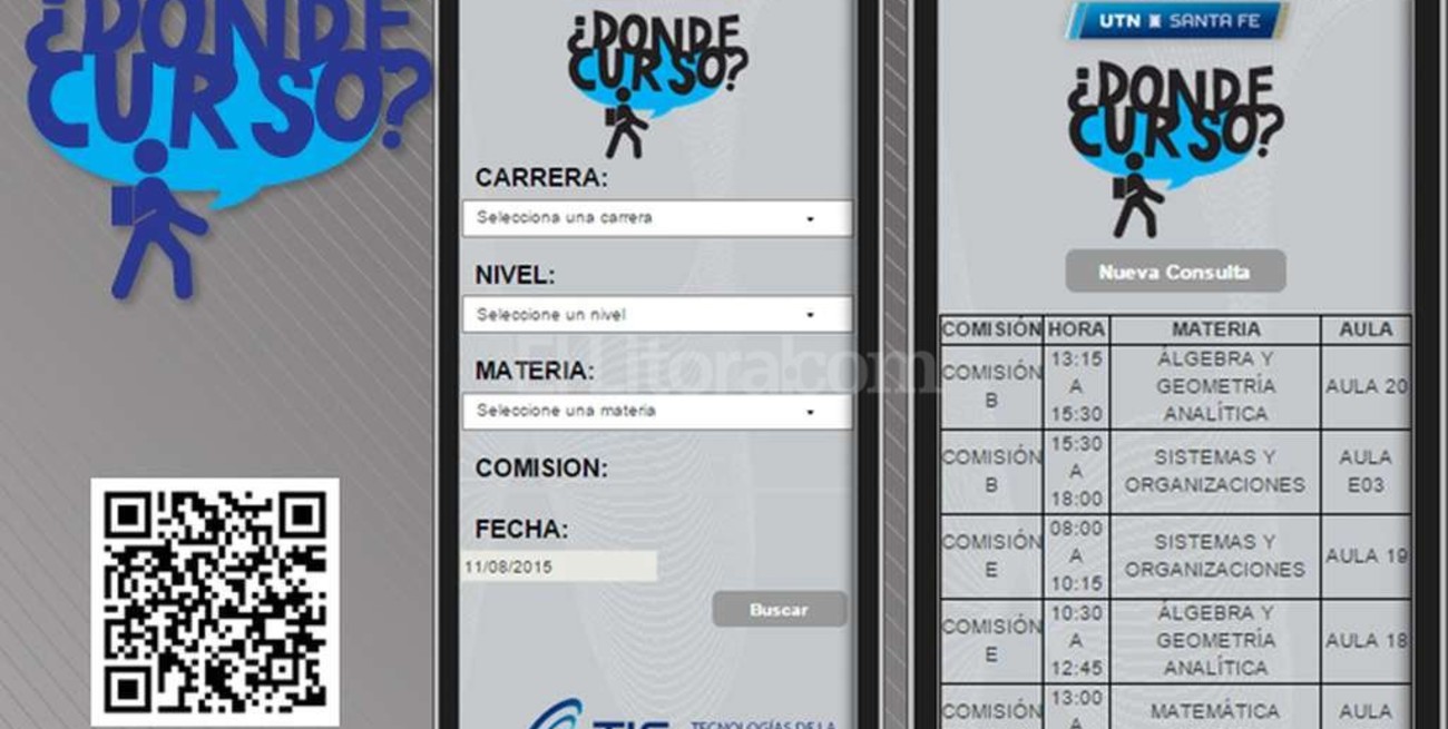 "¿Dónde Curso?", la app que es una brújula para los alumnos de la UTN