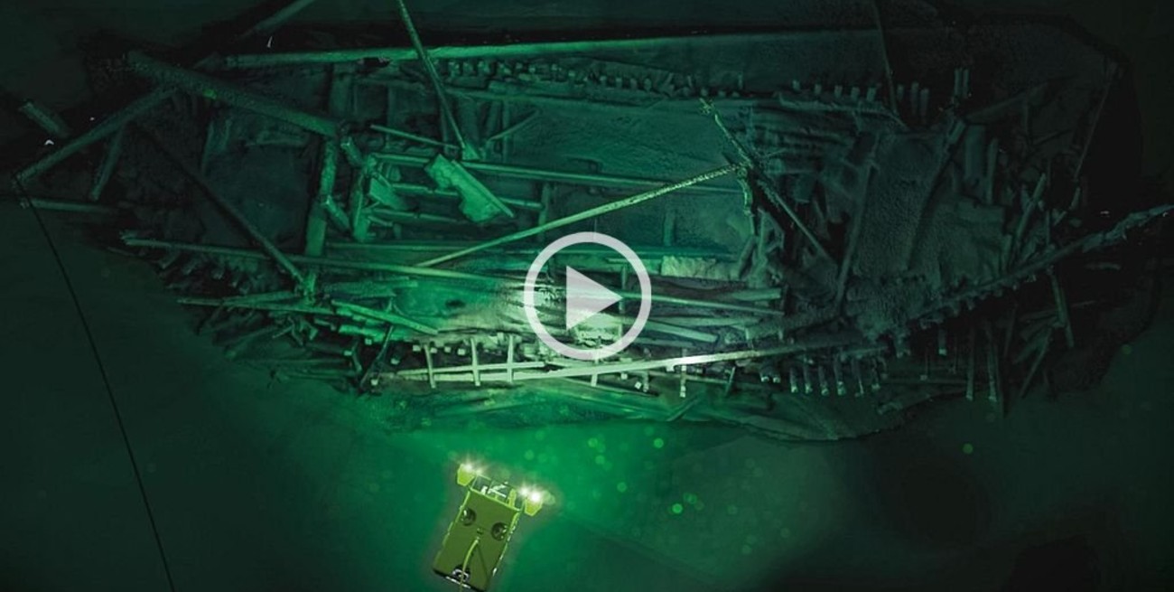 Hallan en el mar Negro un barco griego que naufragó hace más de 2.400 años