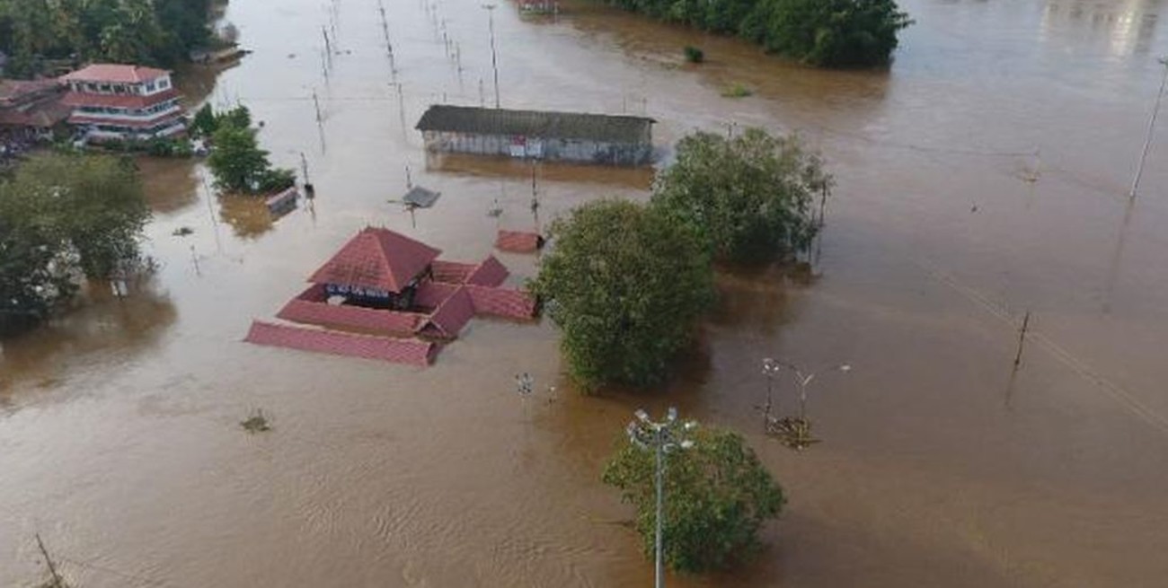 Al menos 39 muertos en inundaciones en el sur de la India