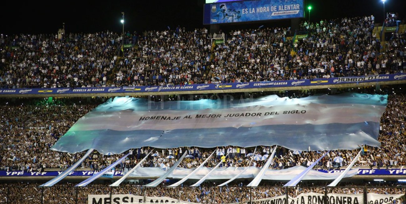 Argentina disputaría su primer partido de eliminatorias en La Bombonera