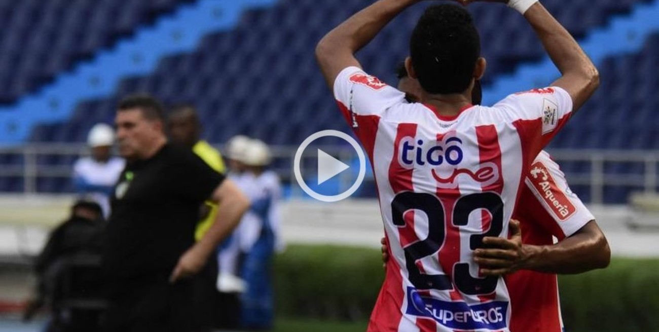 Mirá el gol con el que Colón perdió frente a Junior