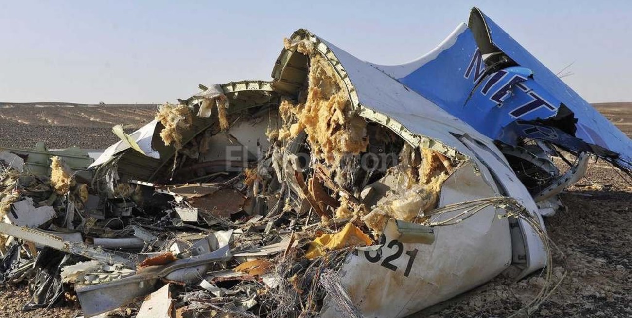El avión ruso en Egipto fue derribado con una bomba