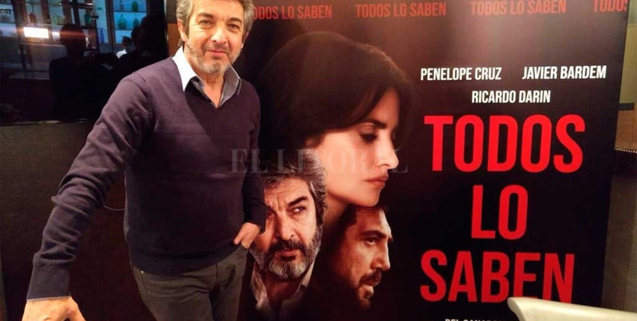 Ricardo Darín: "Quiero que le vaya bien al país"