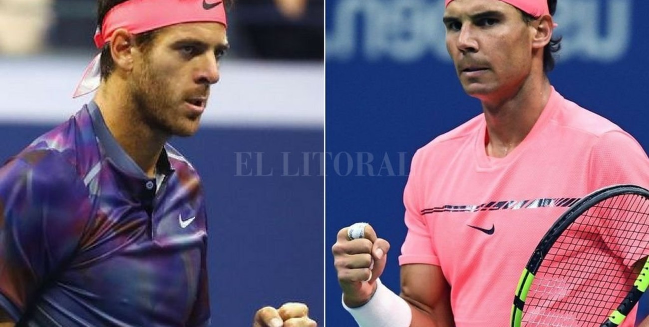 El duelo Del Potro vs. Nadal ya tiene horario