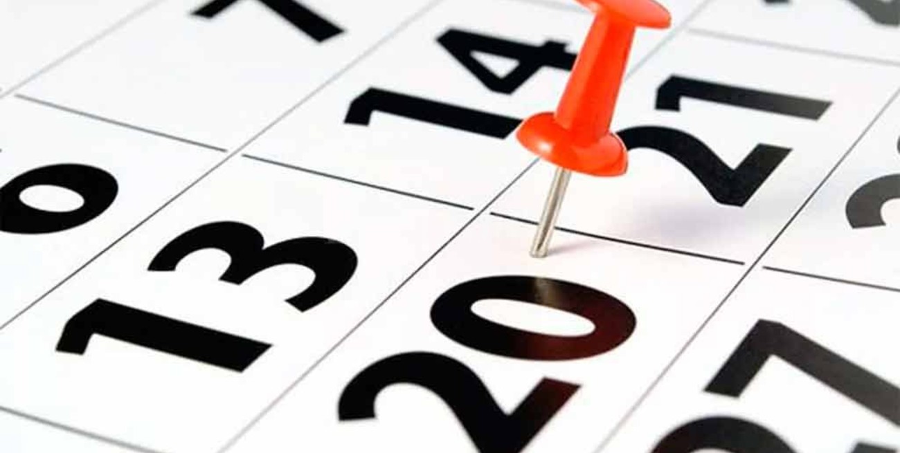 Mirá el calendario de feriados 2019