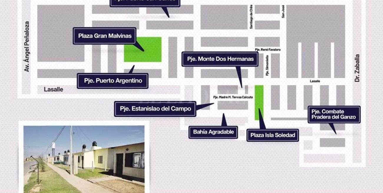 Un bautismo urbano: pasajes y plazas de B. René Favaloro tendrán nombre 