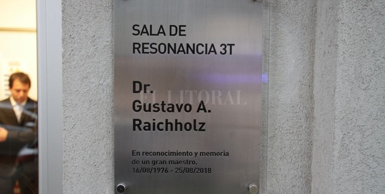 Homenajearon al Dr Raichholz en el Diagnóstico por Imágenes