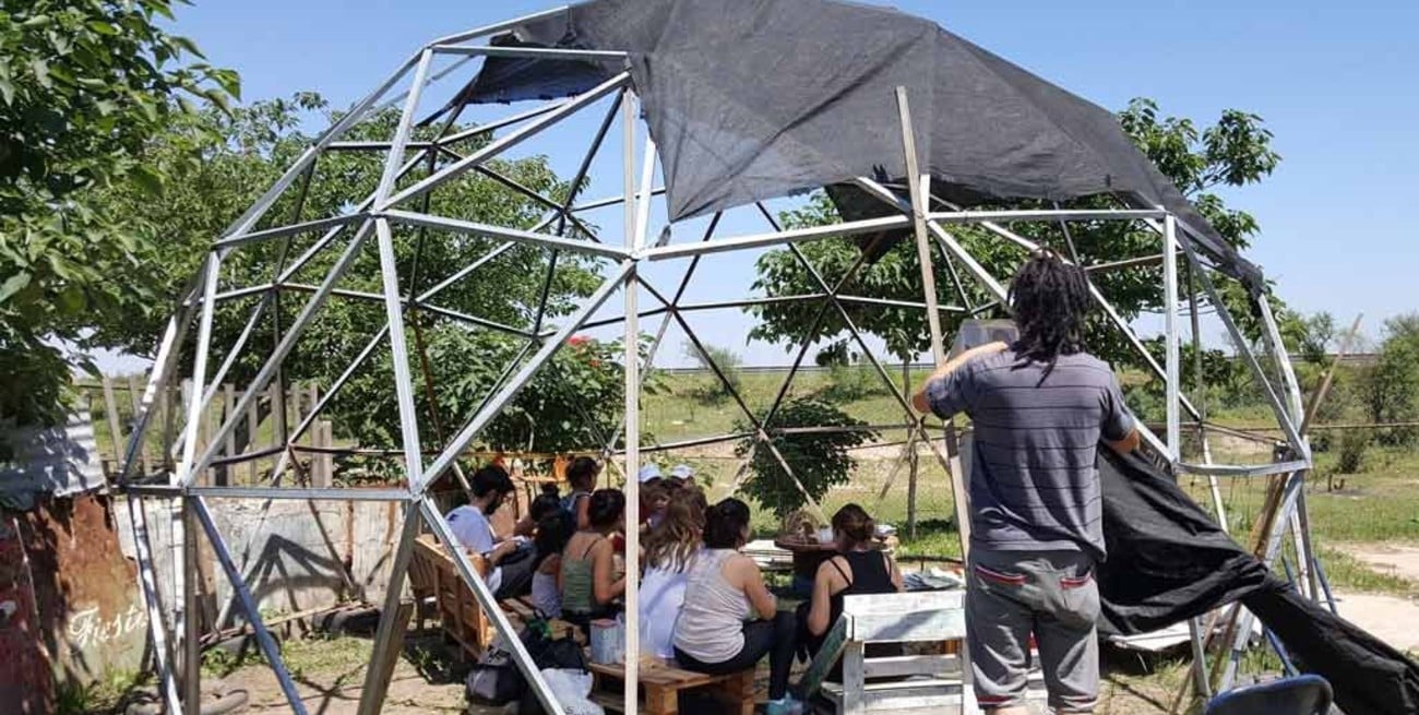 Un domo inédito y una moneda virtual para cambiarle la vida a todo un barrio