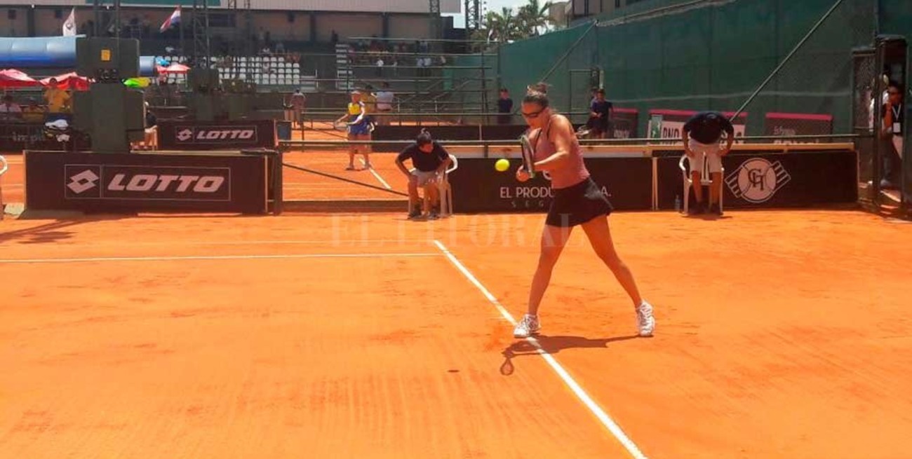 En su vuelta, Ormaechea le dio el primer punto a Argentina en la Fed Cup