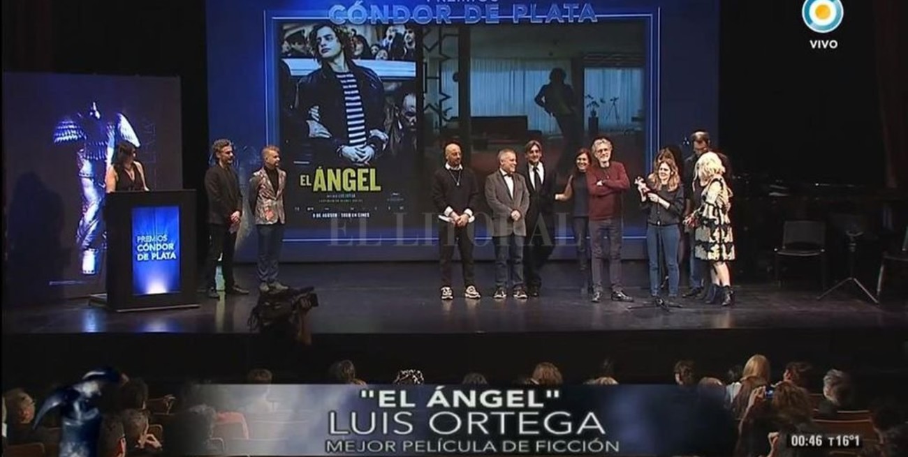 "El Ángel", la gran ganadora de los Cóndor de Plata  
