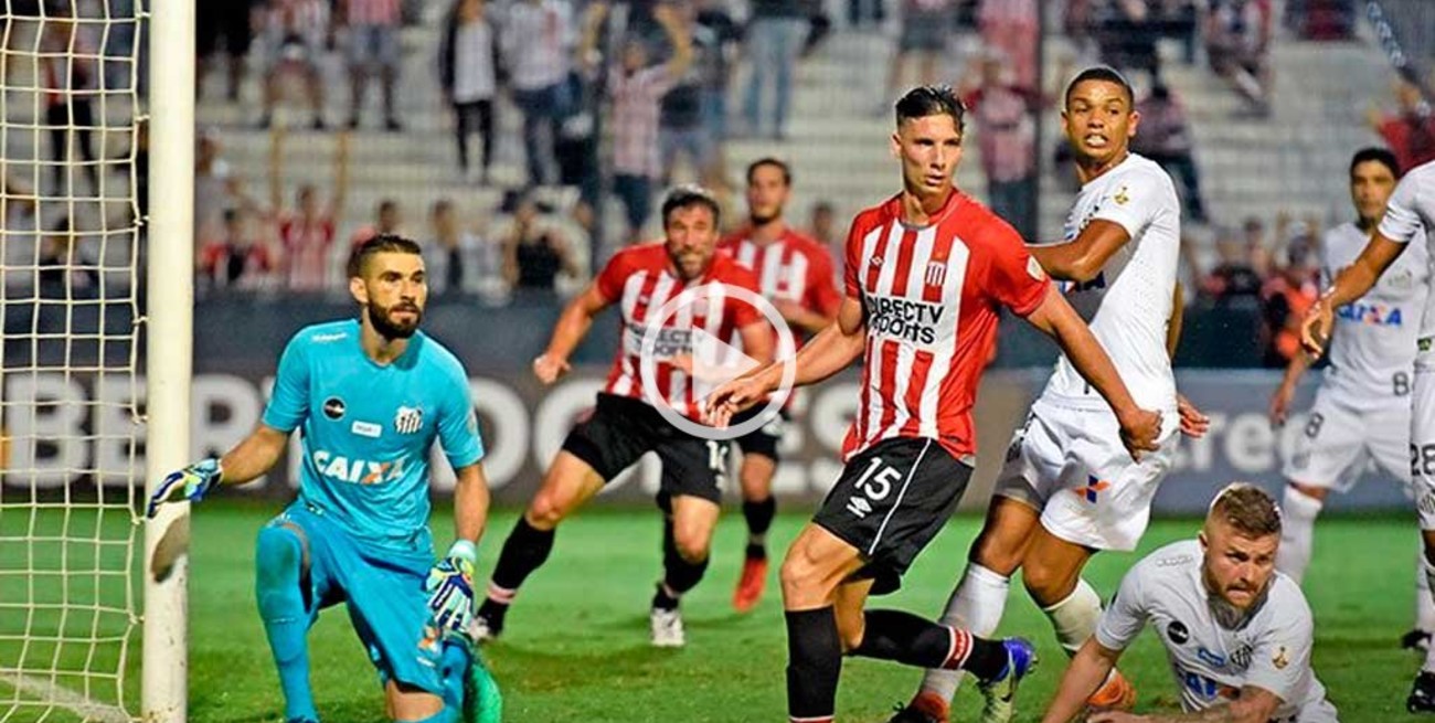 Estudiantes cayó con Santos por Copa Libertadores