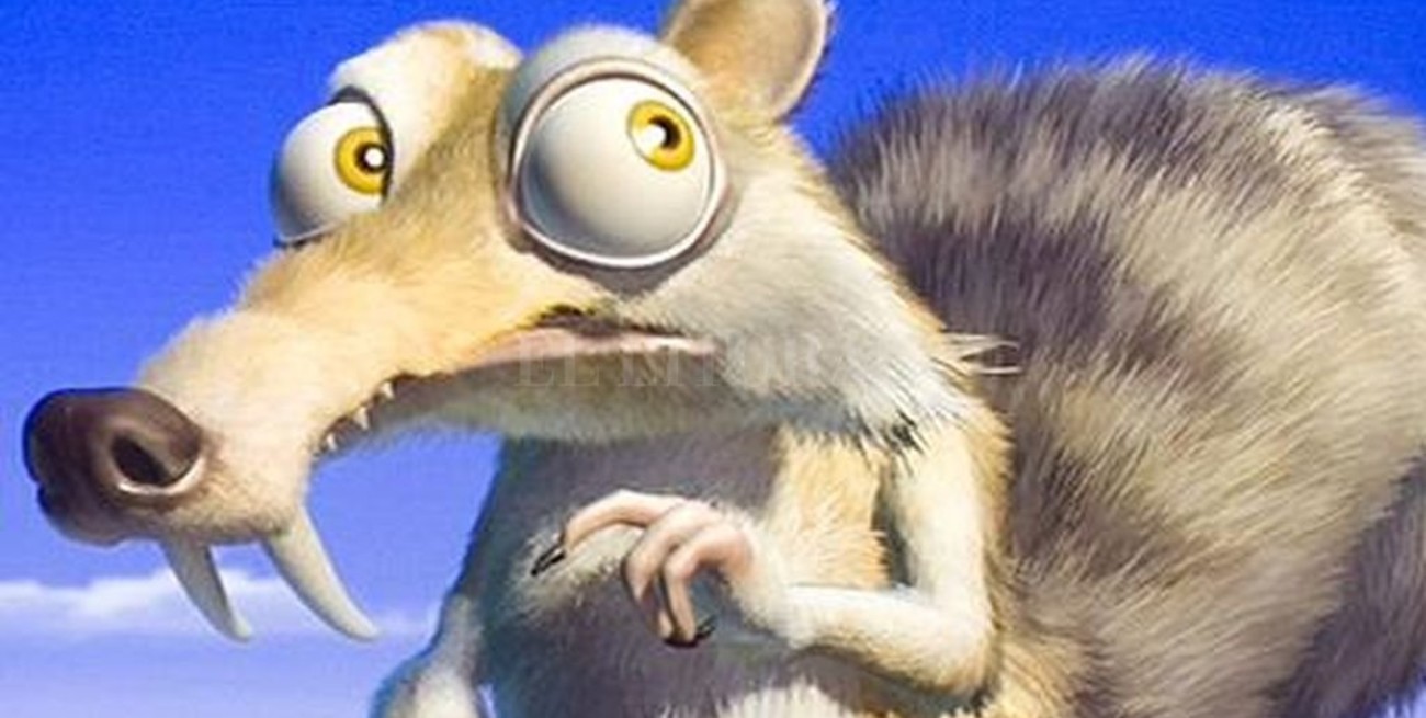 Hallan una especie idéntica a la "ardilla" de la Era de Hielo