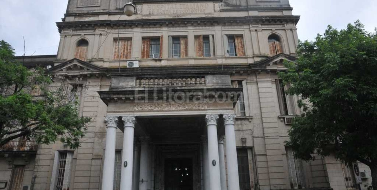 Menores detenidos por incendiar el sótano del ex hospital Italiano