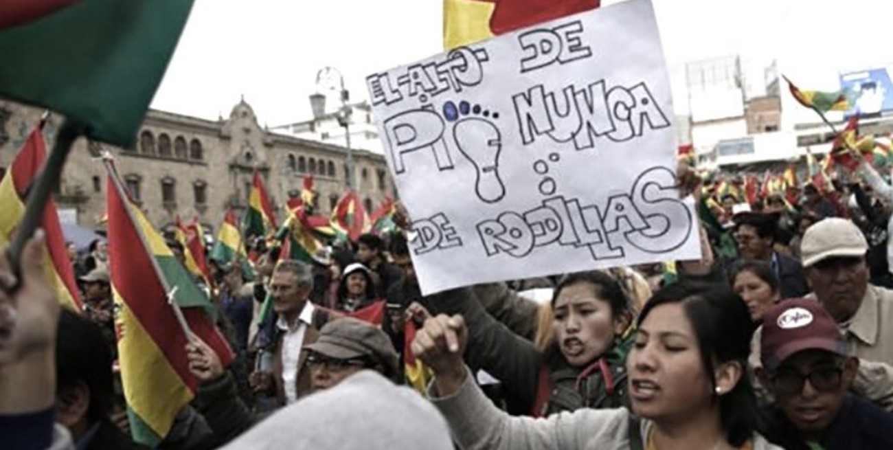 Manifestantes de El Alto denuncian que la policía no informa sobre detenidos