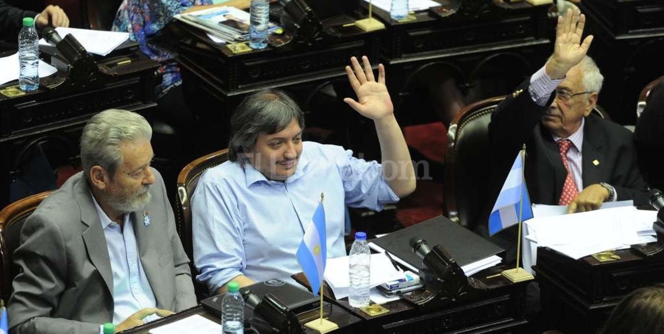 Máximo Kirchner se quejó por la persecución contra Cristina