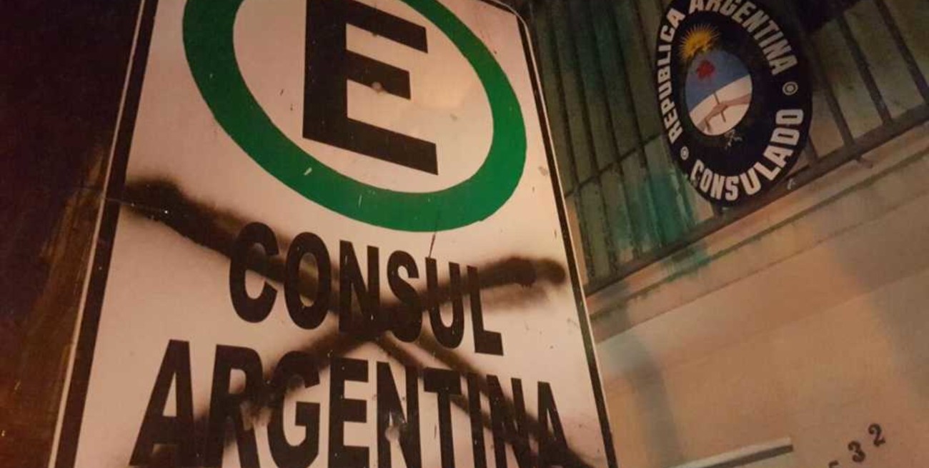Nuevo ataque a un consulado argentino en Chile