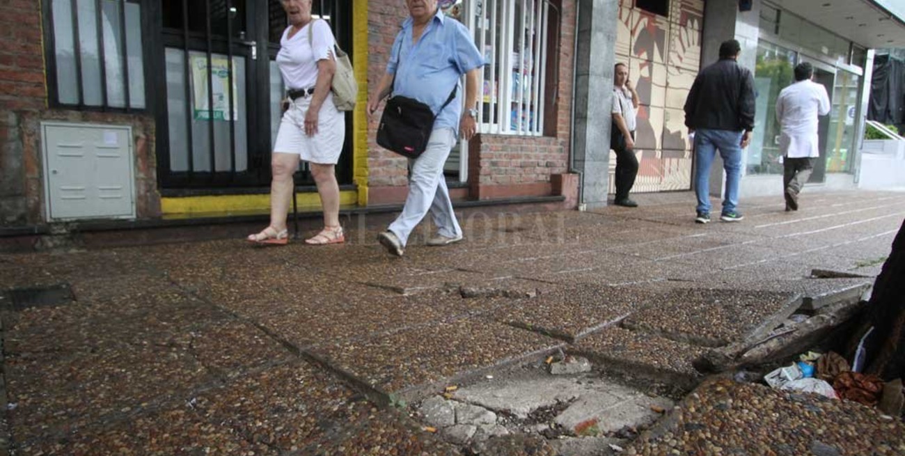 Veredas rotas: proponen un plan integral para repararlas