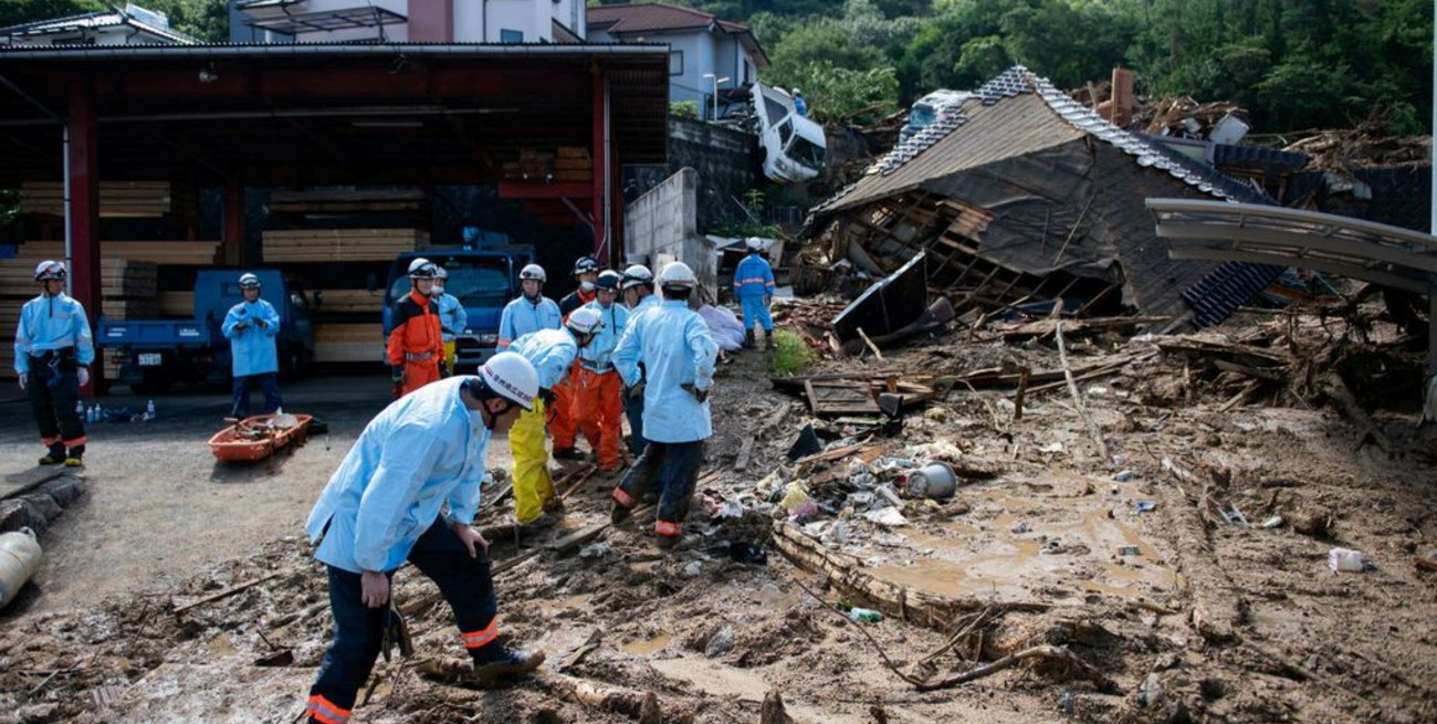 Lluvias dejan 146 muertos en Japón, la cifra más alta desde 1982 