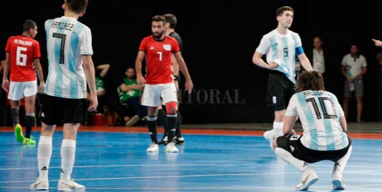 Argentina se quedó sin medalla en futsal