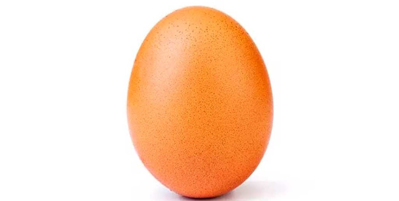 Un huevo es la foto con más ´me gusta´ en Instagram