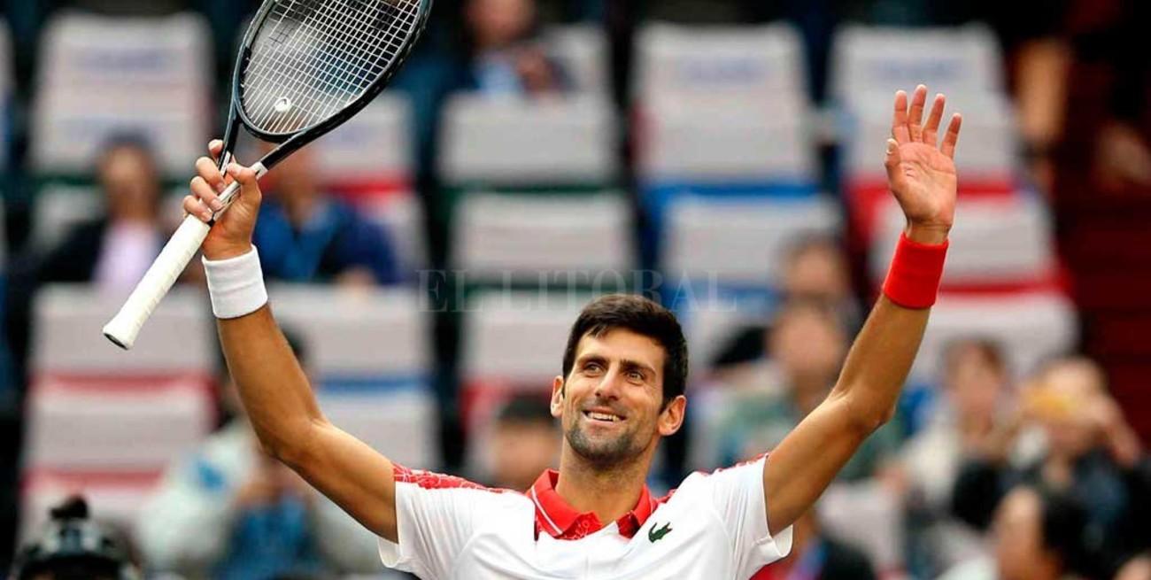 Djokovic accedió a la final y se aseguró el segundo lugar del ranking