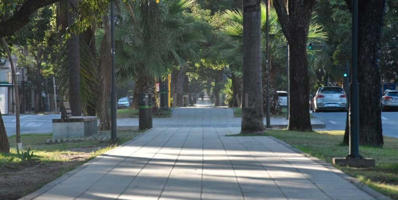 Una mañana diferente en la ciudad, el primer día del aislamiento obligatorio
