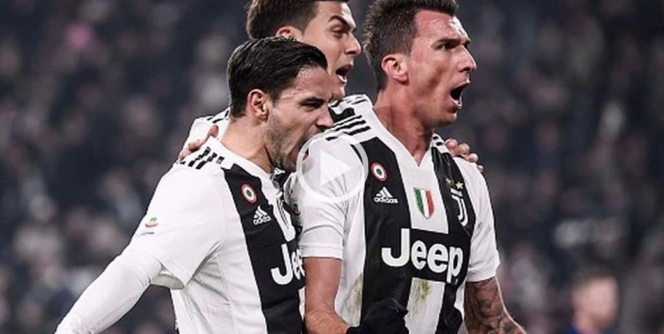 La Juventus le ganó por la mínima al Inter en el clásico