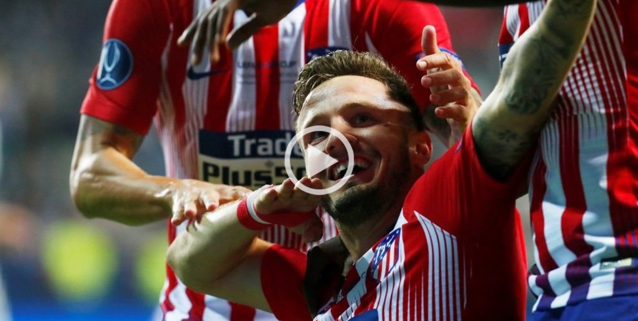 El Atlético le ganó la Supercopa de Europa al Real Madrid