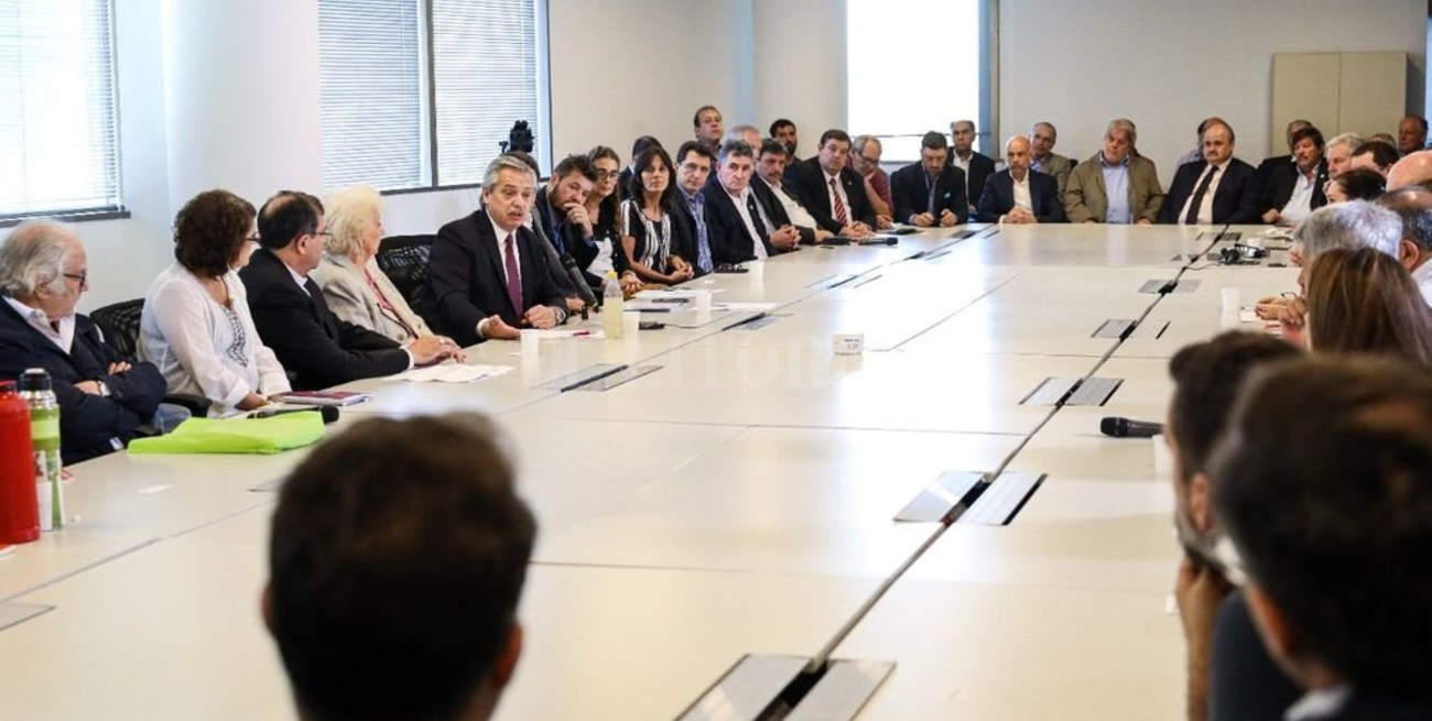 Federación Agraria en la reunión del "Plan Argentina contra el Hambre"