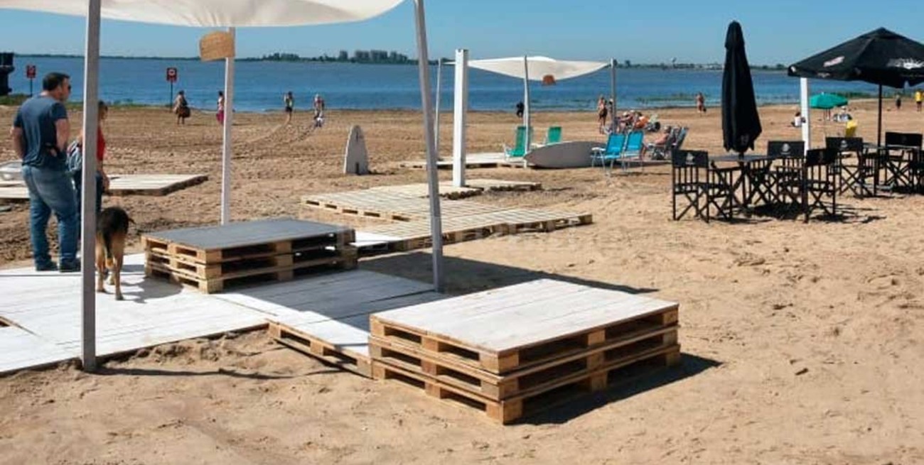 Para esta temporada, se habilitaron seis playas en la ciudad