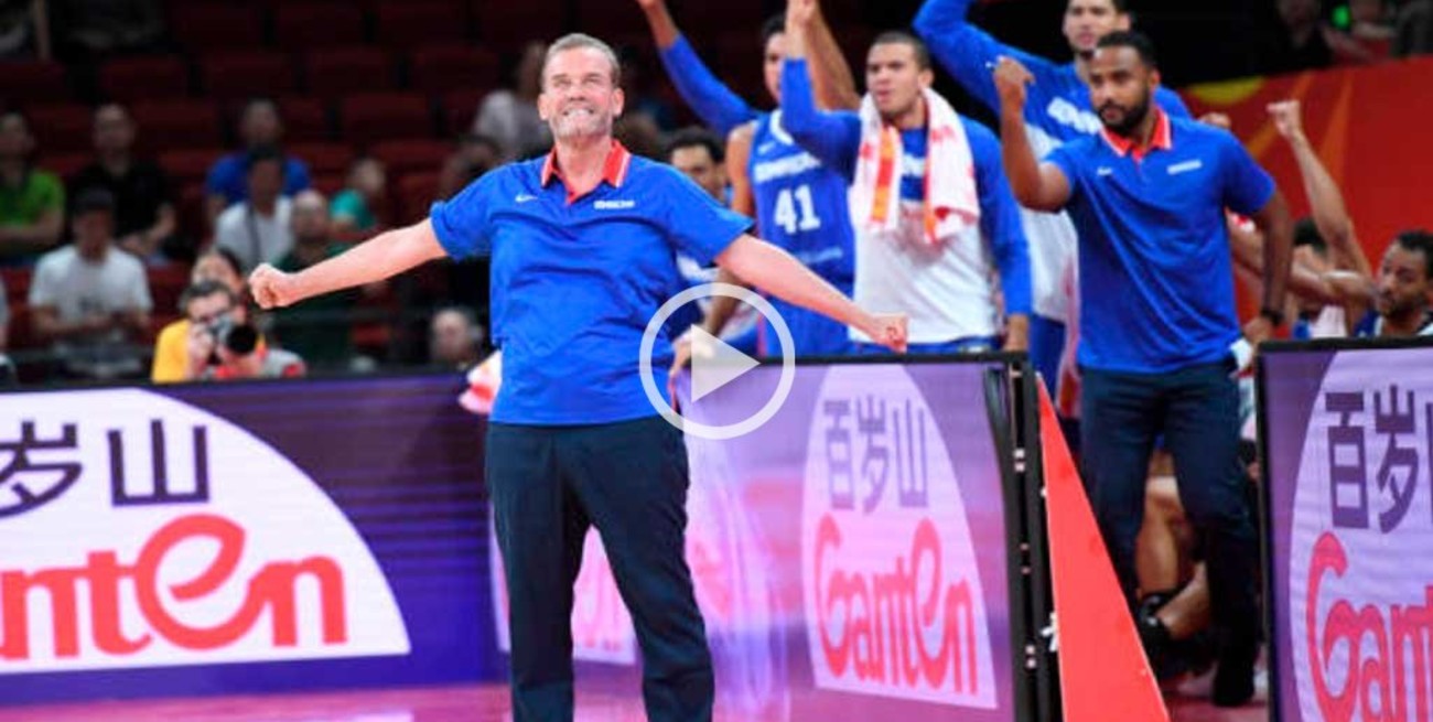 El "Che" García metió a Dominicana en octavos del Mundial de Básquetbol e hizo historia