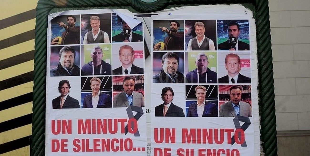 Piden "un minuto de silencio" para un grupo de periodistas deportivos
