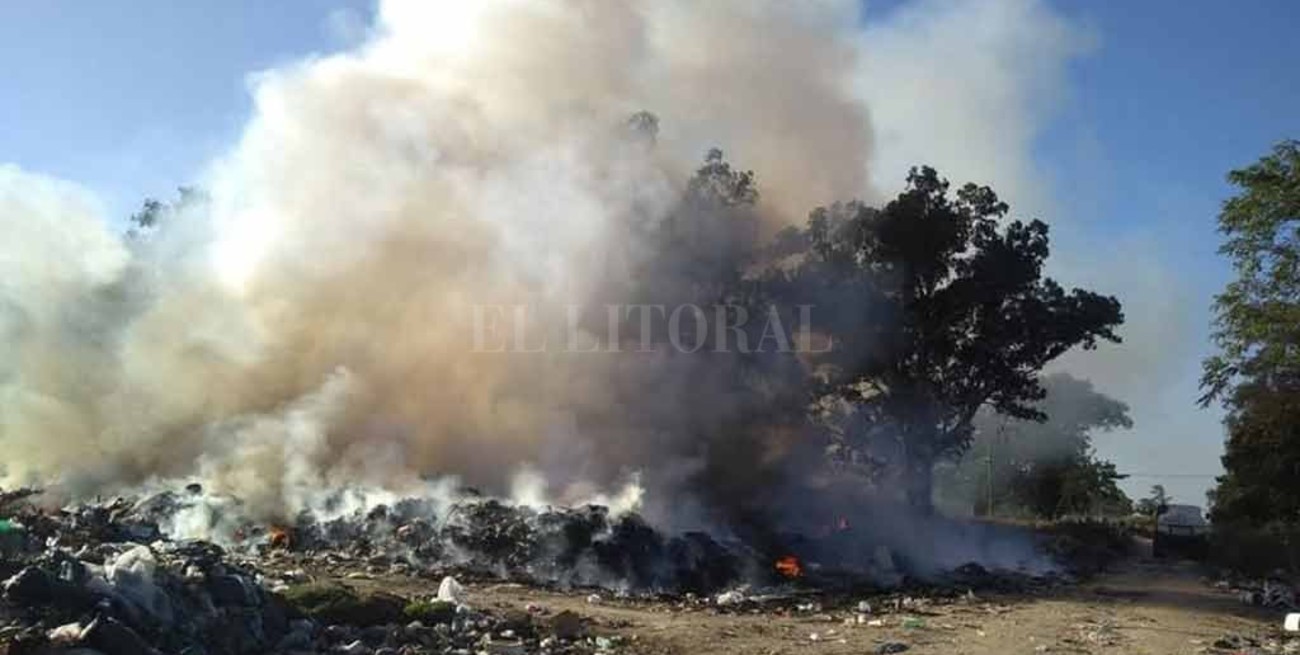 Preocupan futuros incendios en el basural por cuestiones electorales 