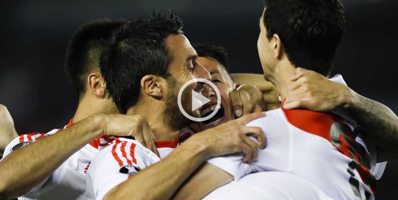 River goleó 8-0 a Wilstermann y pasó a semis de la Copa Libertadores